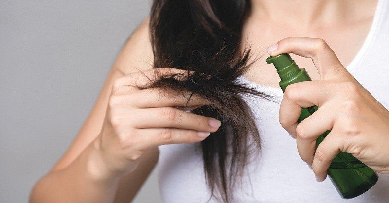 Sử dụng sản phẩm dưỡng ẩm tóc
