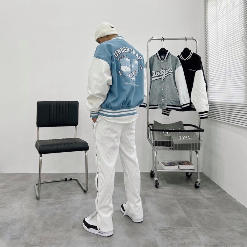 Áo khoác varsity local brand