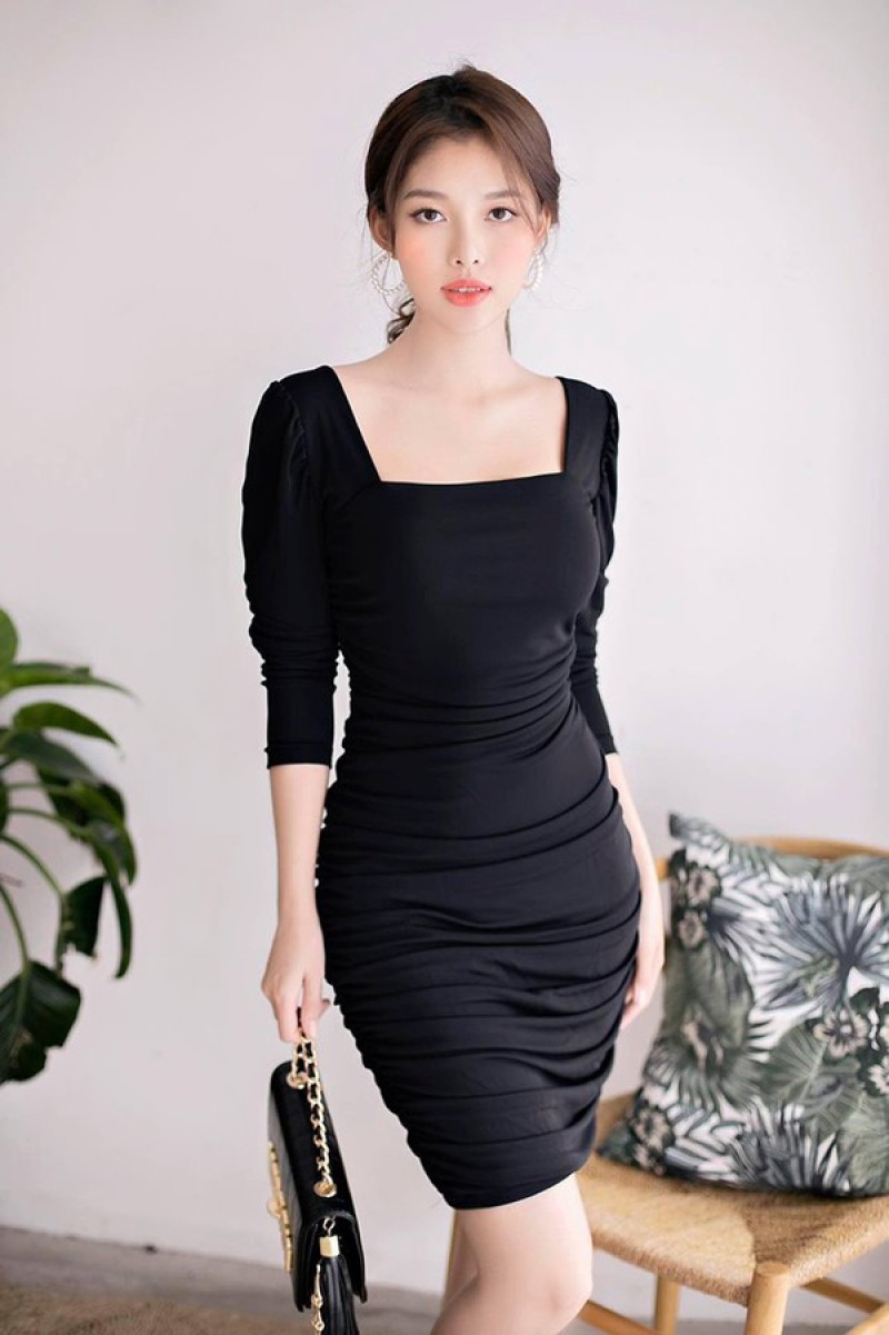 Đầm body thun dự tiệc