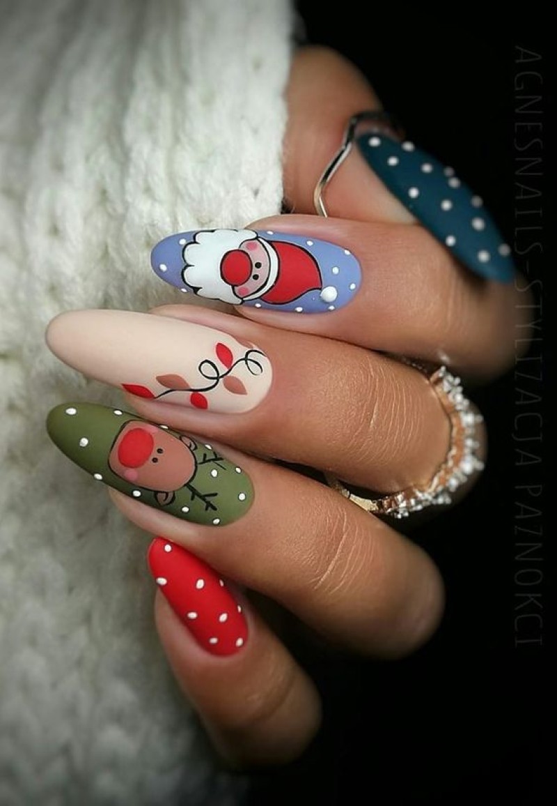 Gợi Ý Những Mẫu Nail Cho Ngày Giáng Sinh