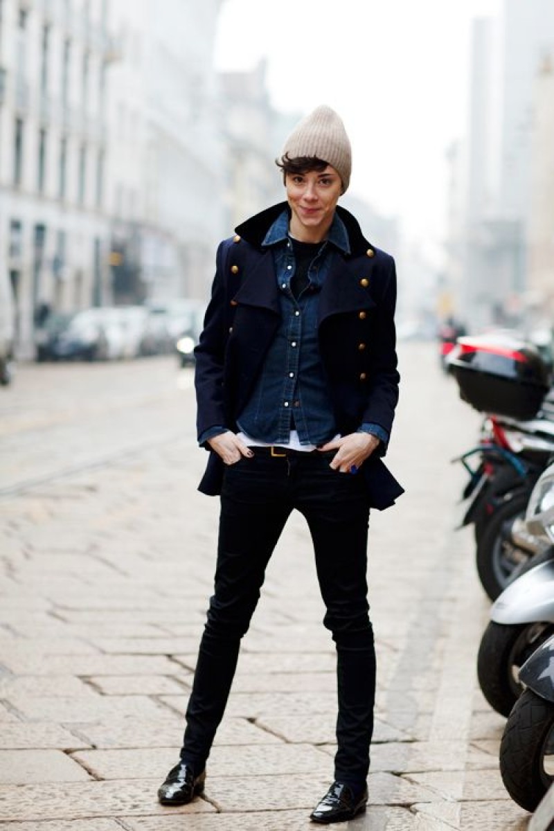 Menswear mix đồ phong cách tomboy