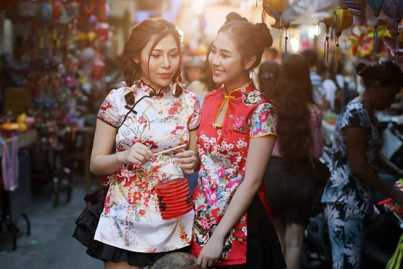 Những Mẫu Sườn Xám Diện Tết 2023