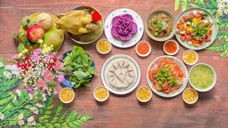 Thực đơn tất niên tại nhà gồm gì?