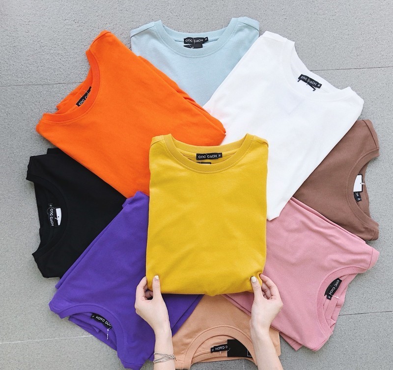 Áo thun T-shirt vải polyester