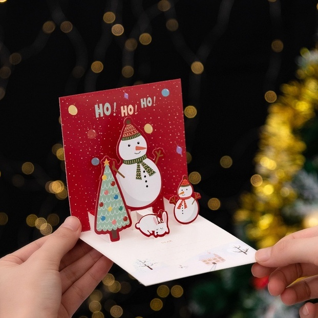 30+ Thiệp Giáng Sinh Handmade Đẹp Ấn Tượng Dành Cho Bạn Bè Người Thân