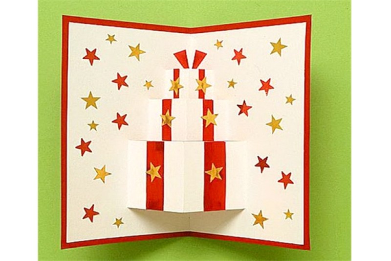 Thiệp noel 3D đẹp (Nguồn: Internet)