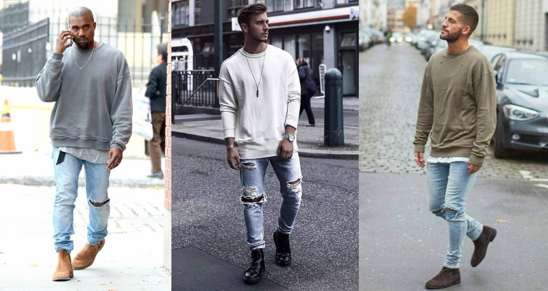 Cách phối đồ với áo sweater nam