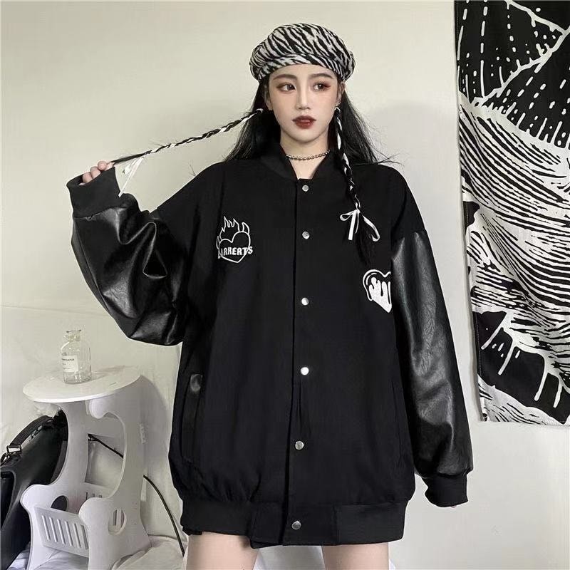 Áo Khoác Nữ Bomber