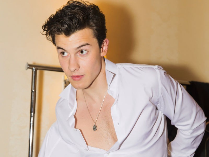 Chàng ca sĩ 24 tuổi Shawn Mendes sở hữu nước da trắng cùng gương mặt đẹp trai