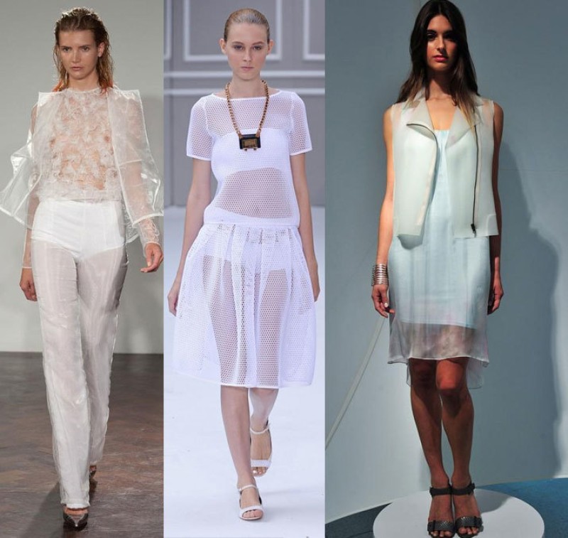 Các loại trang phục vải sheer