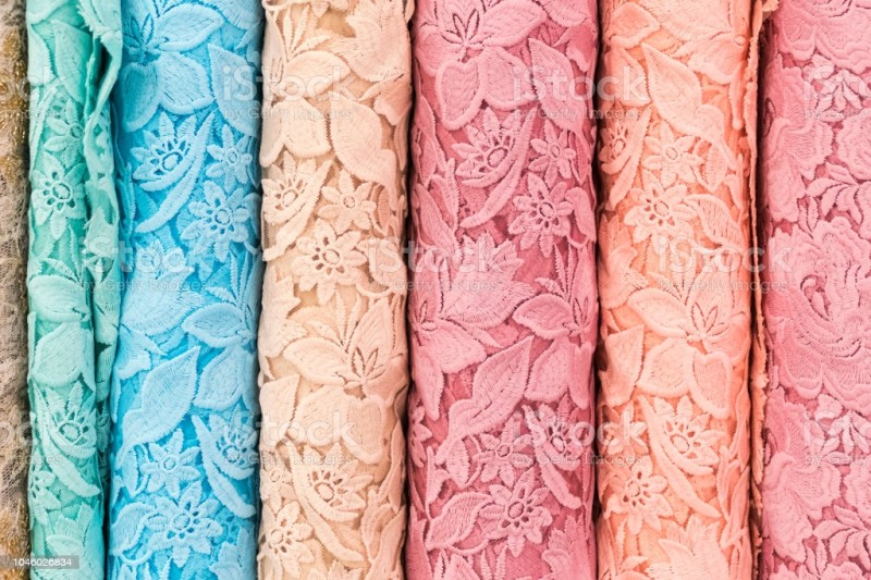 Vải Lace Sheer