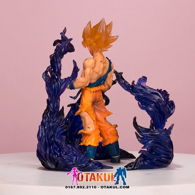 Hiệu ứng lửa xanh cho figure