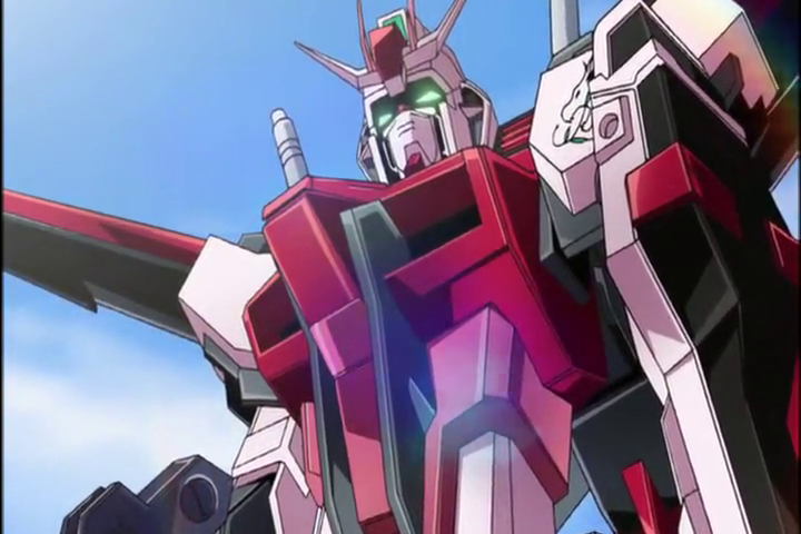 Gundam Strike Rouge trong Anime