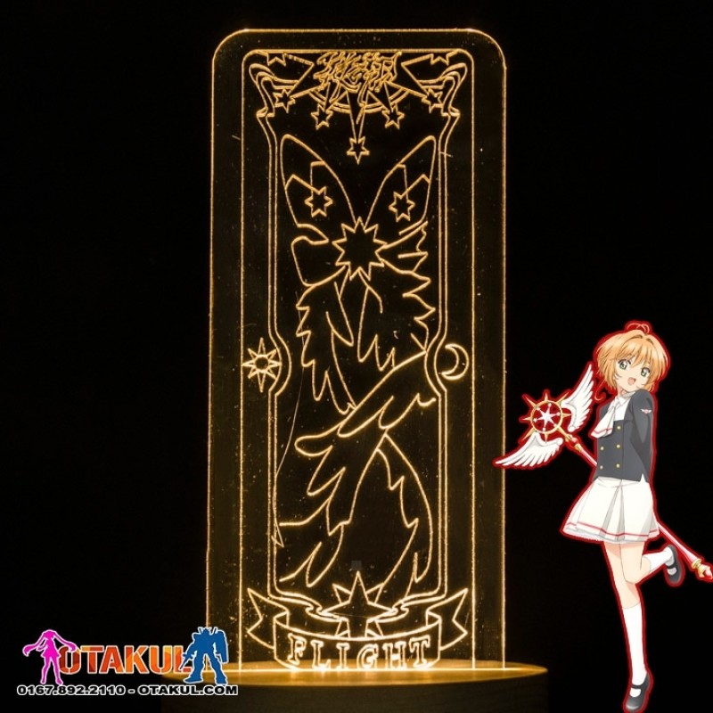 Đèn ngủ LED Anime Sakura Flight
