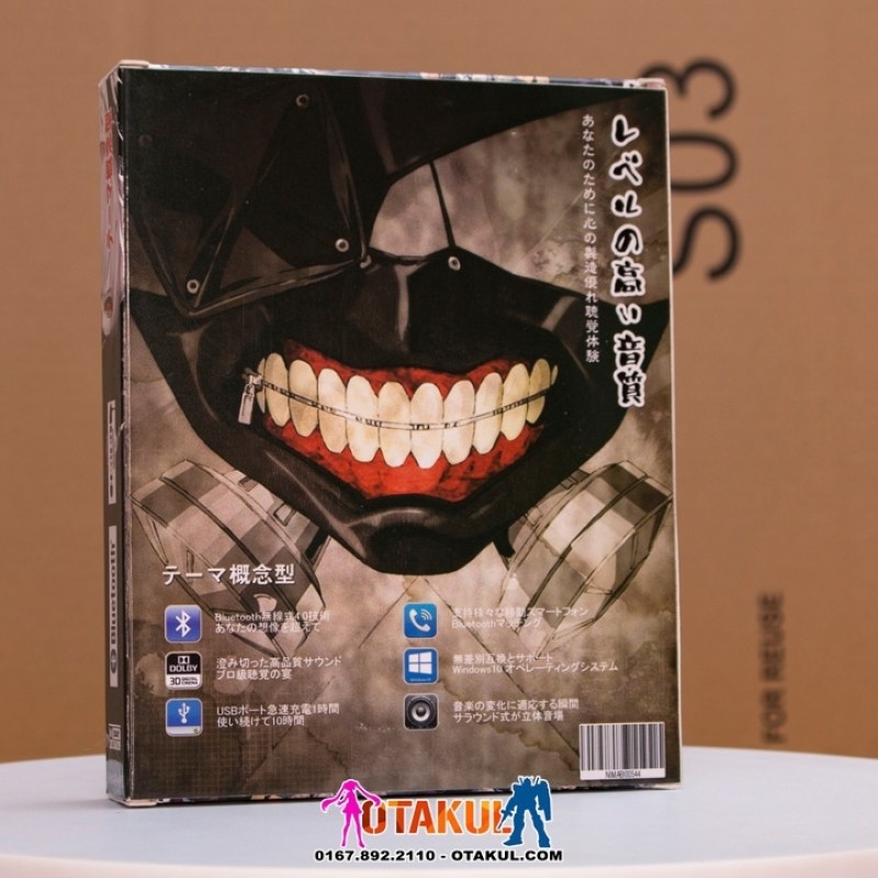 Tai nghe bluetooth Tokyo Ghoul Kaneki